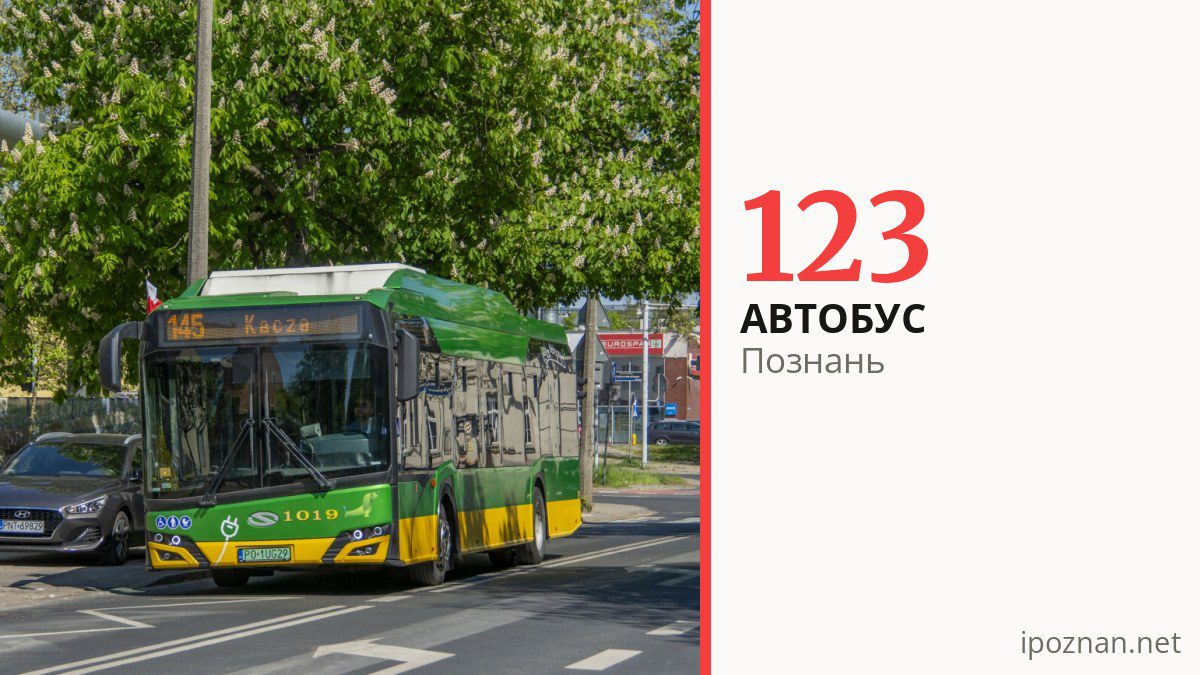 Автобус 123 у Познані