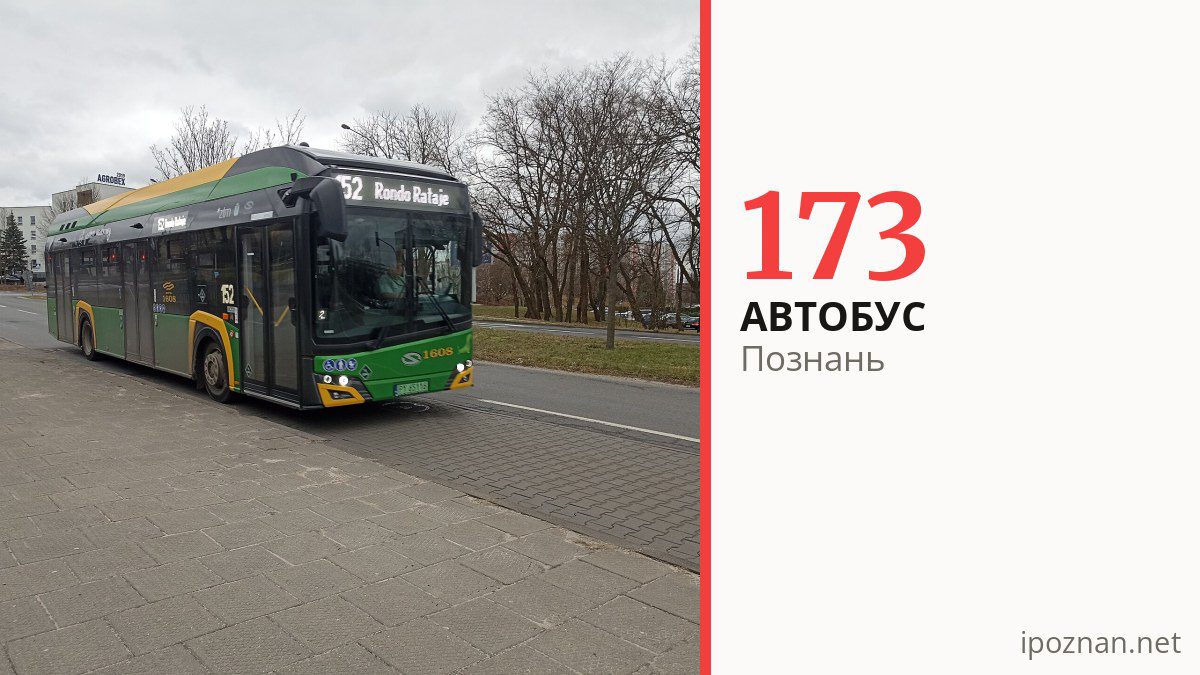 Автобус 173 у Познані