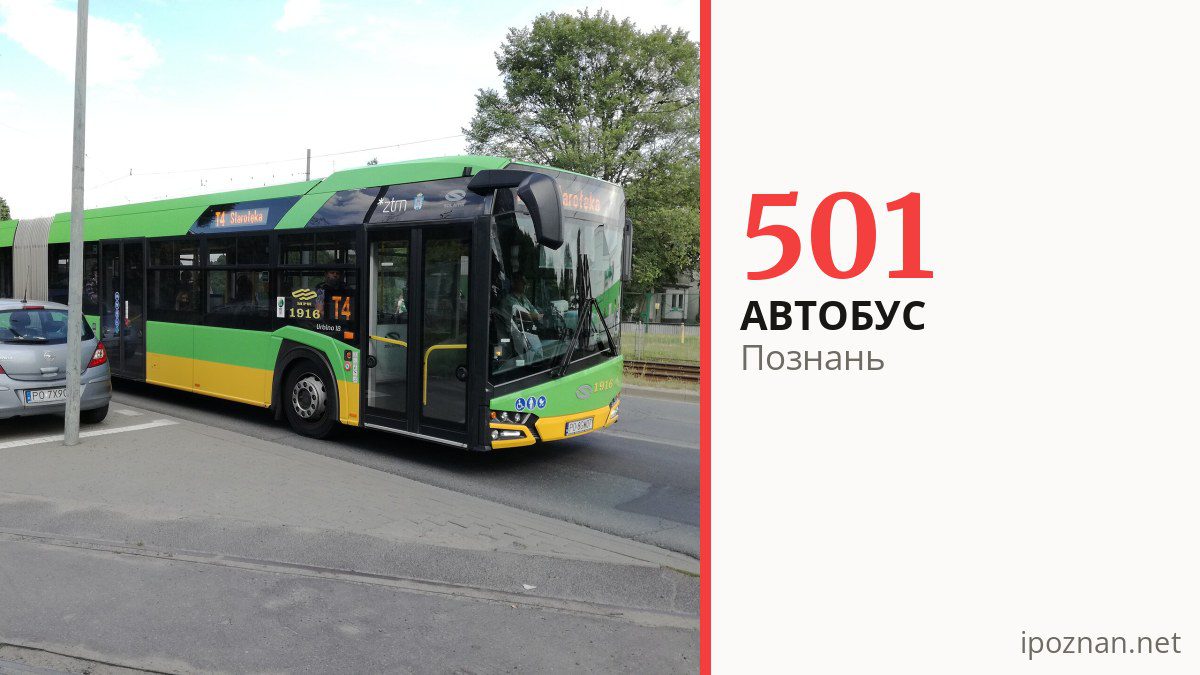 Автобус 501 у Познані