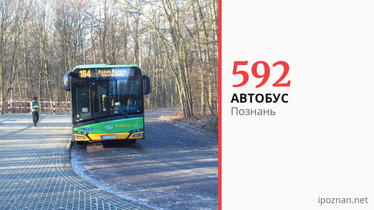 Автобус 592 у Познані