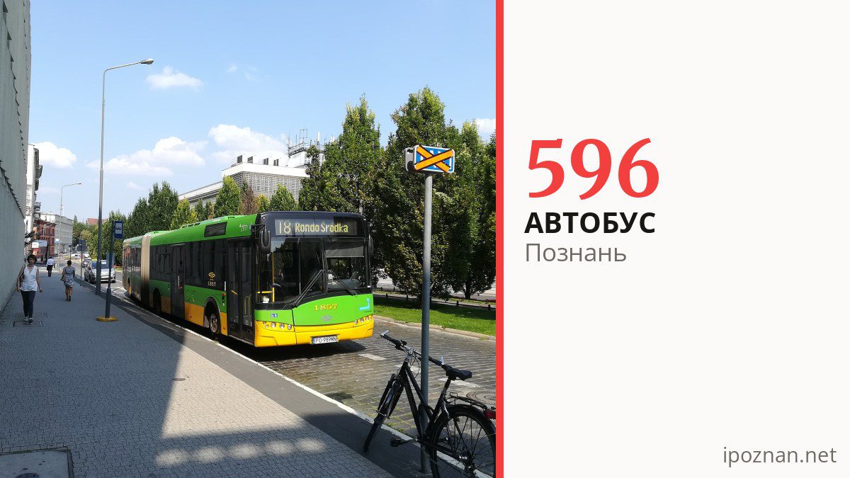 Автобус 596 у Познані