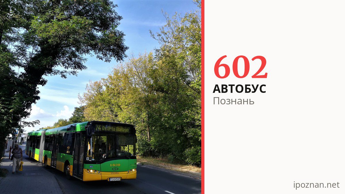 Автобус 602 у Познані