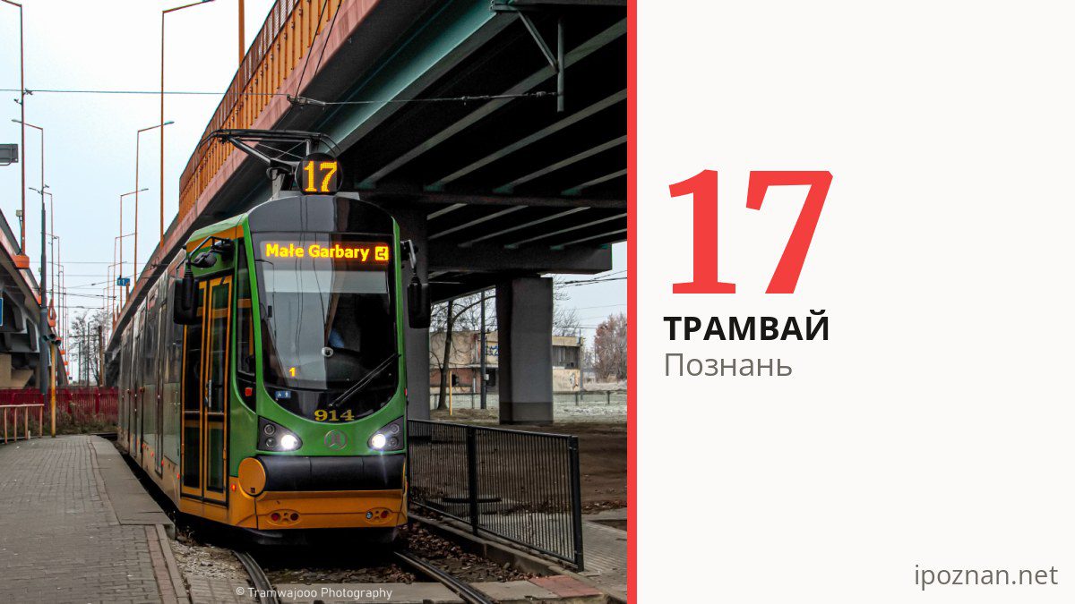 Трамвай 17 у Познані