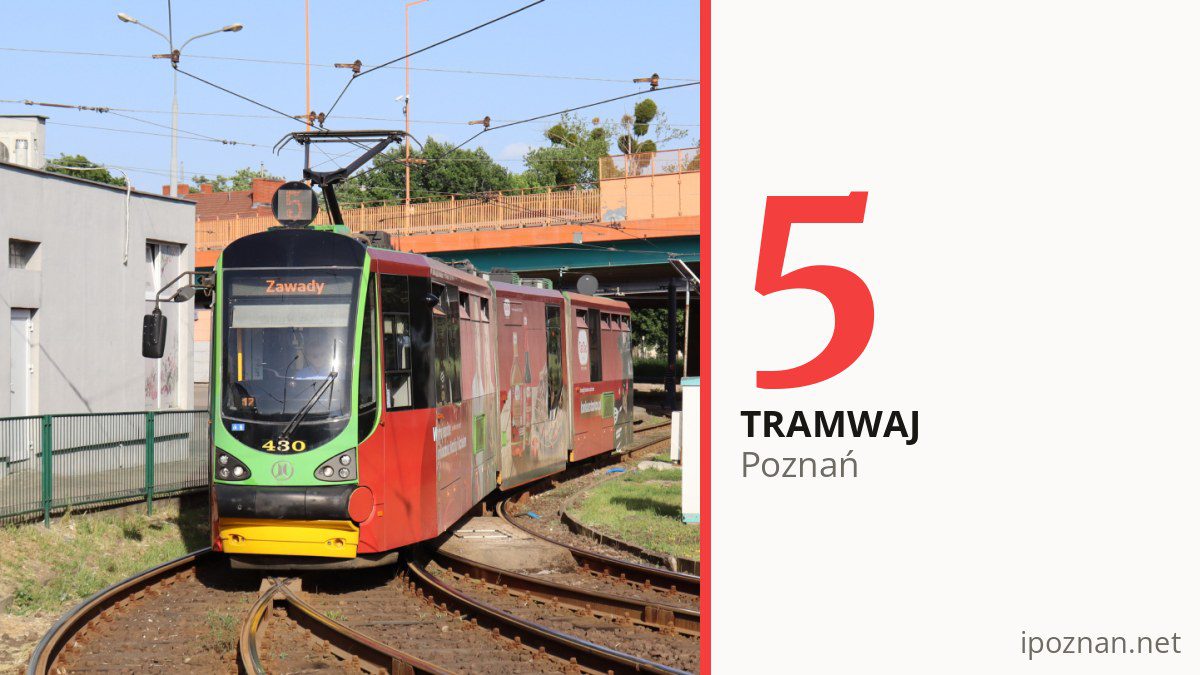 Tramwaj 5 w Poznaniu