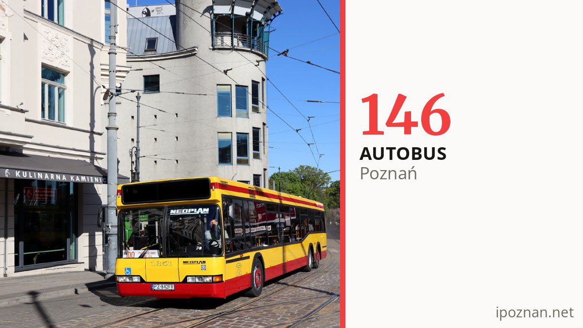 Autobus 146 w Poznaniu
