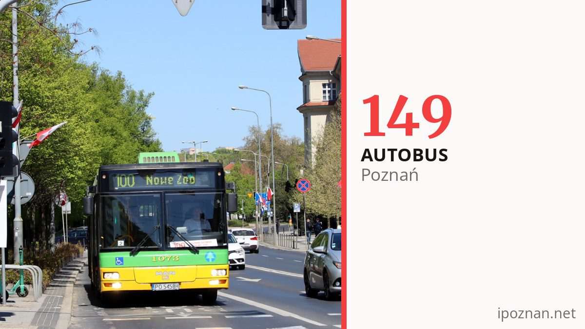 Autobus 149 w Poznaniu