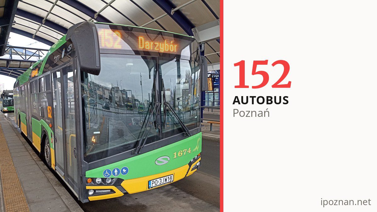 Autobus 152 w Poznaniu