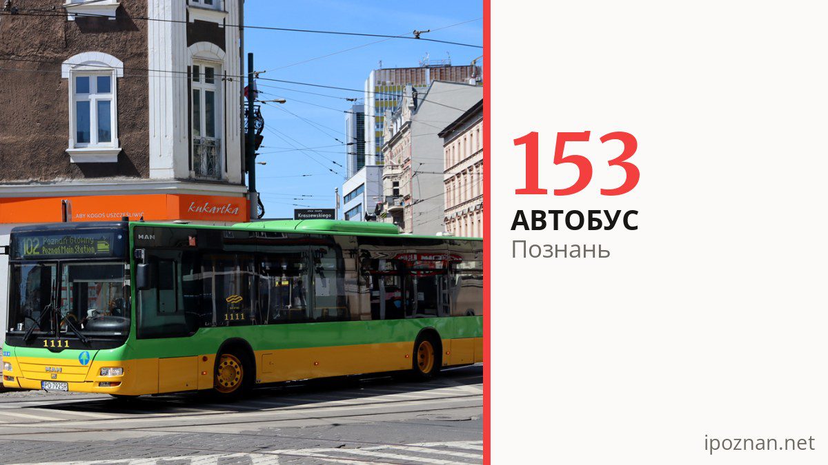 Автобус 153 у Познані
