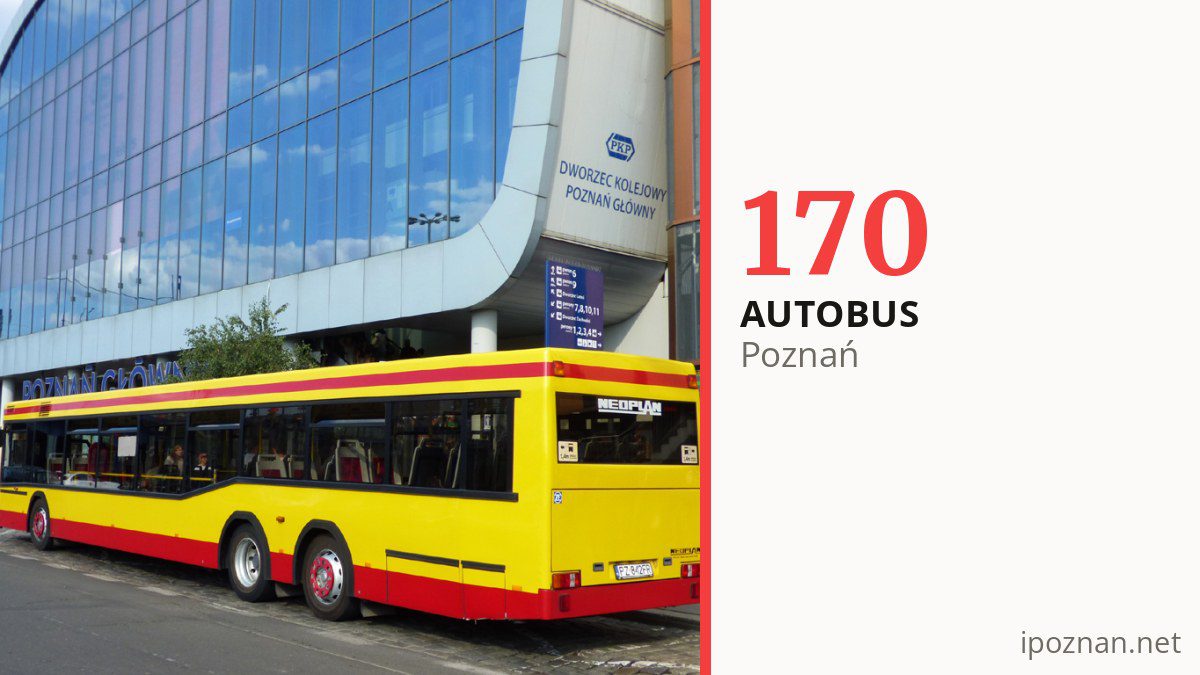Autobus 170 w Poznaniu