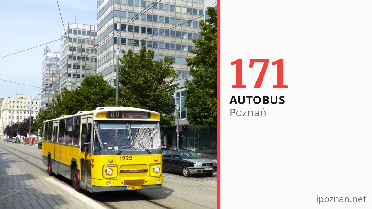 Autobus 171 w Poznaniu