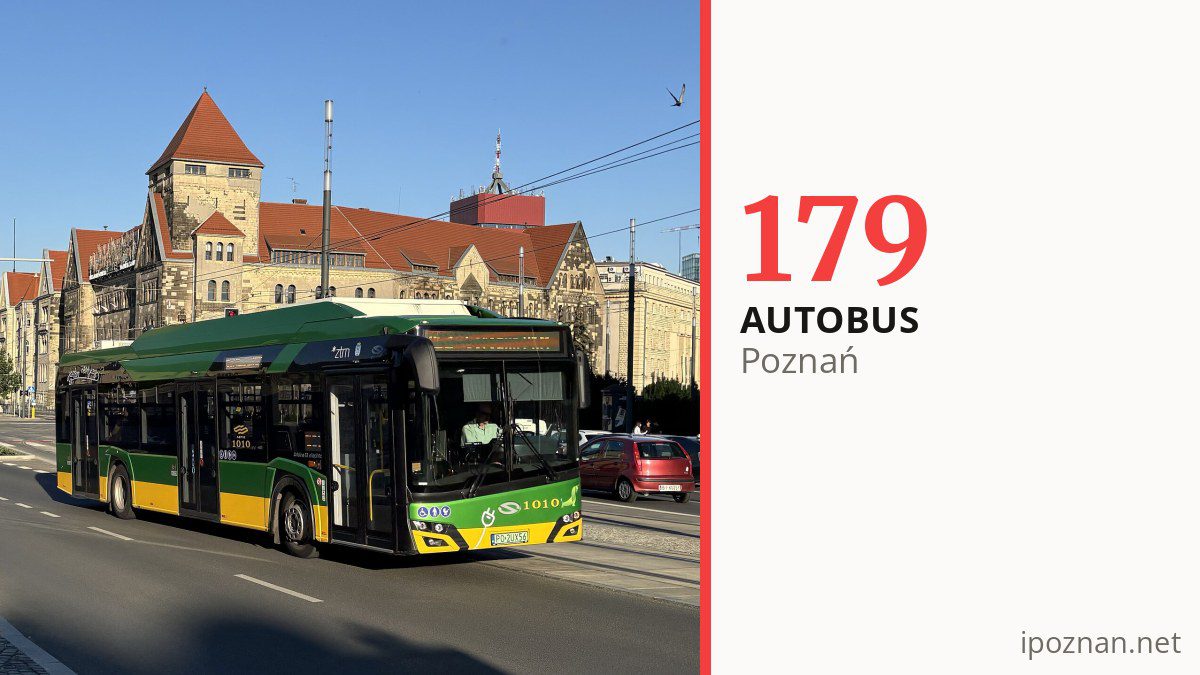 Autobus 179 w Poznaniu