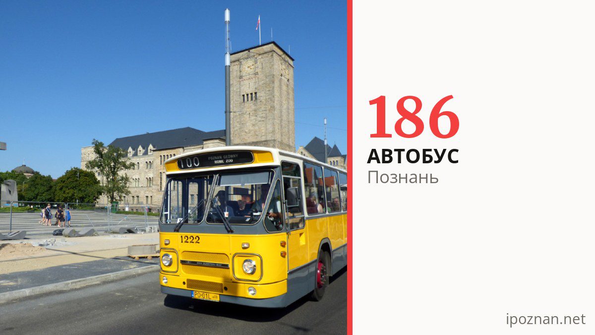 Автобус 186 у Познані