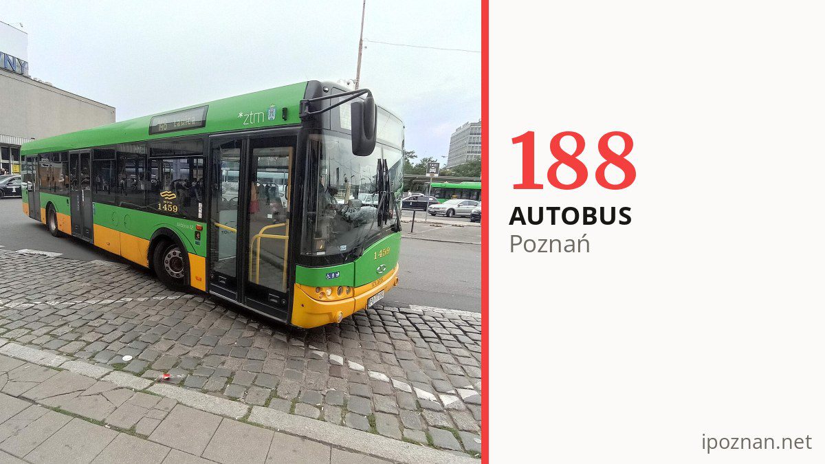 Autobus 188 w Poznaniu