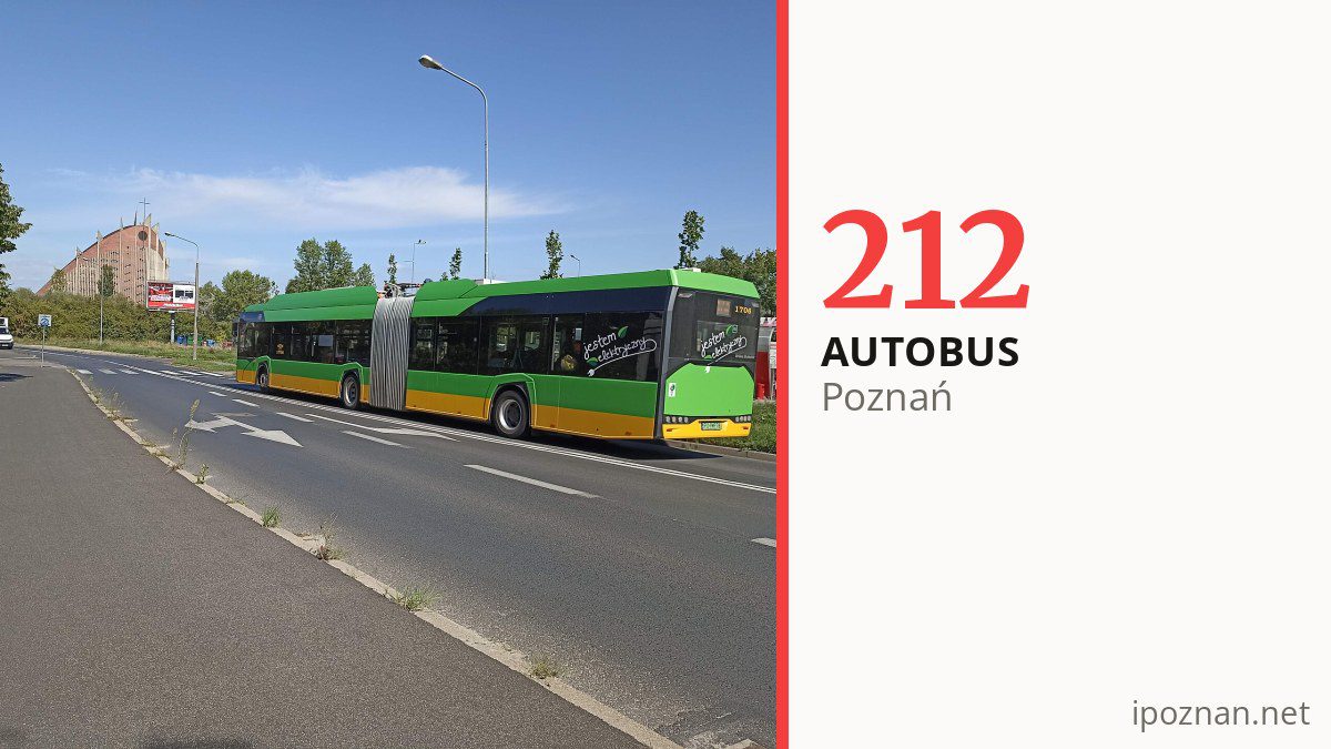 Autobus nocny 212 w Poznaniu