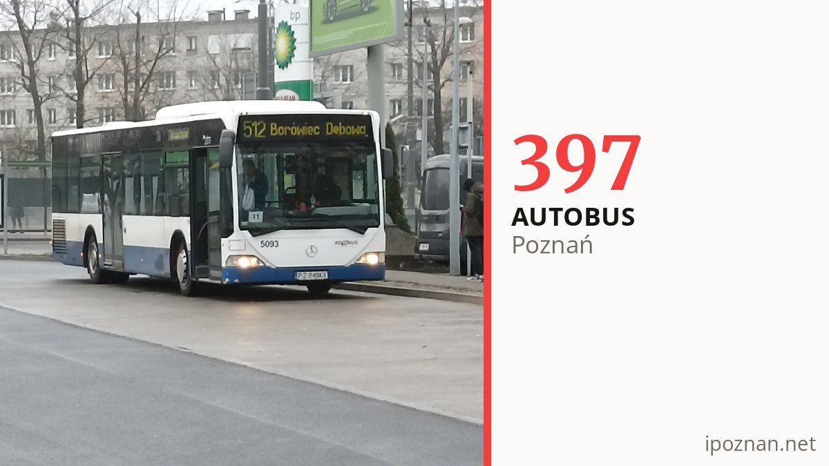 Autobus 397 w Poznaniu