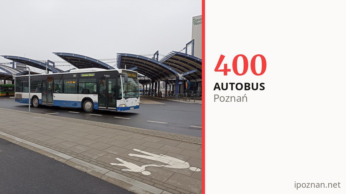 Autobus nocny 400 w Poznaniu