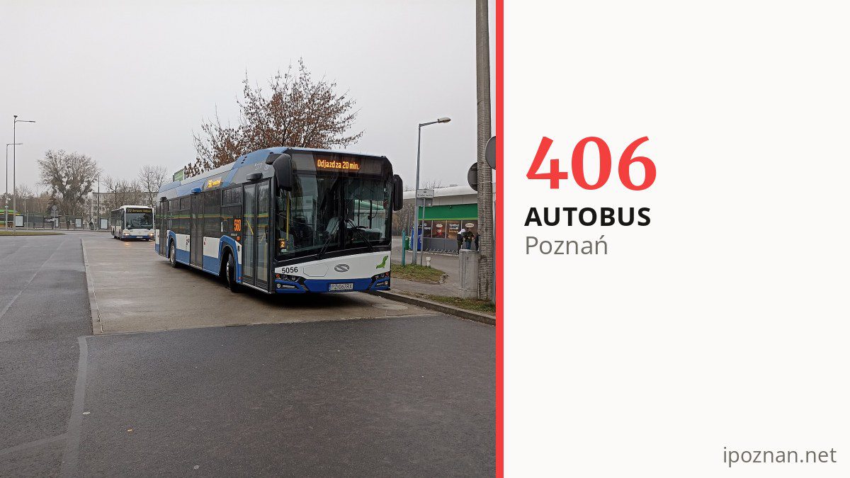 Autobus 406 w Poznaniu