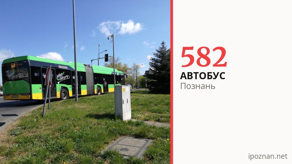 Автобус 582 у Познані