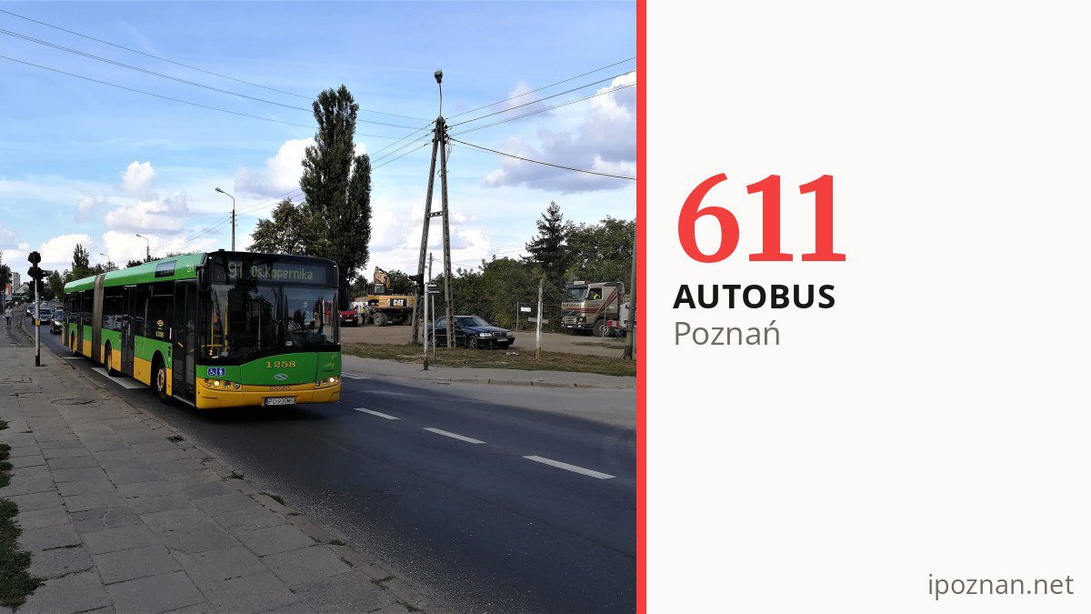 Autobus 611 w Poznaniu