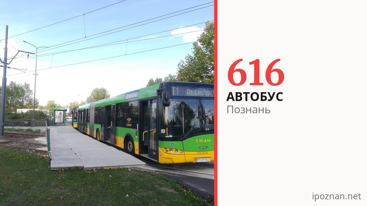 Автобус 616 у Познані