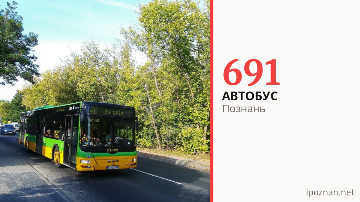 Автобус 691 в Познани