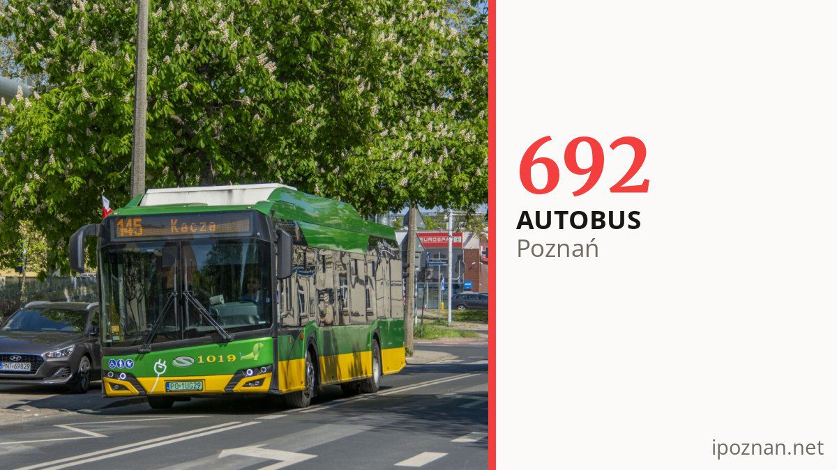 Autobus 692 w Poznaniu