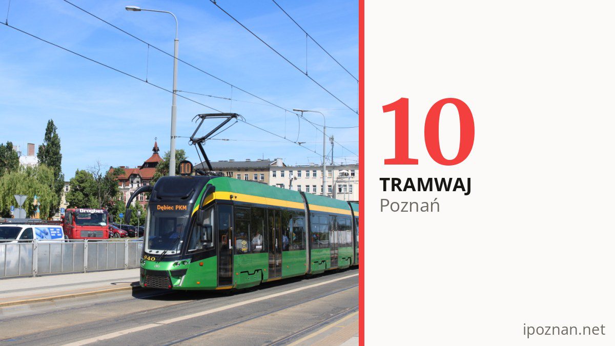 Tramwaj 10 w Poznaniu