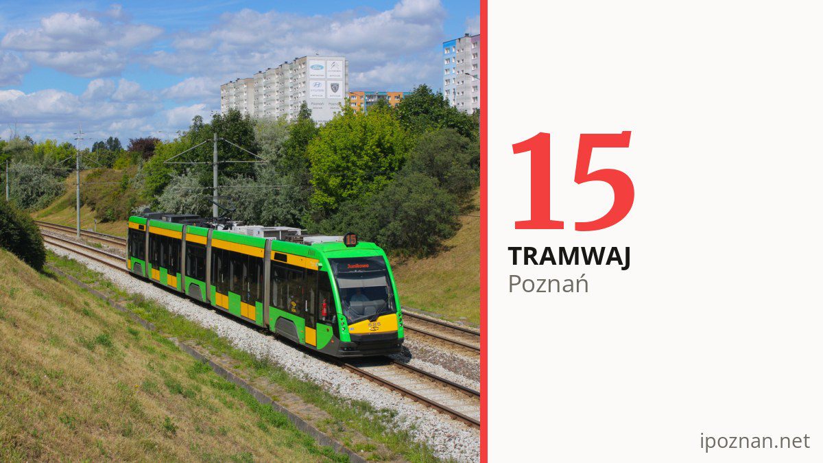 Tramwaj 15 w Poznaniu