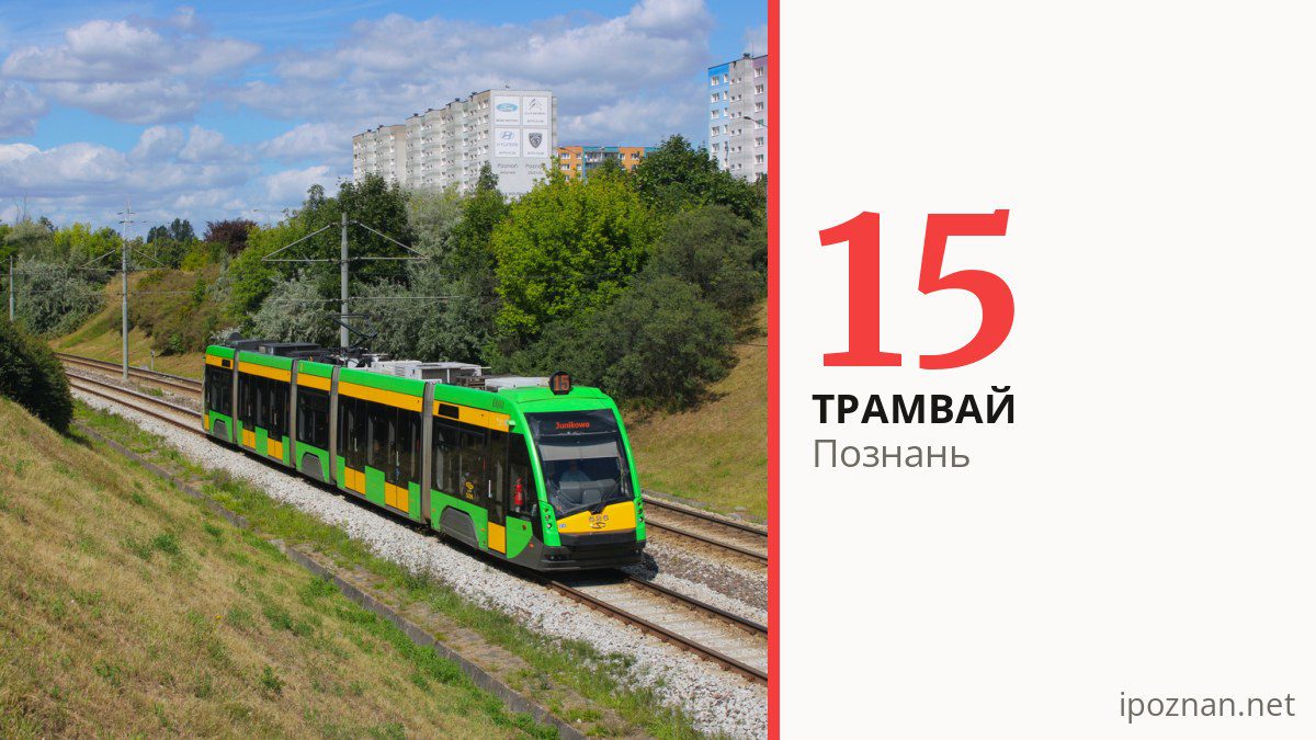 Трамвай 15 у Познані