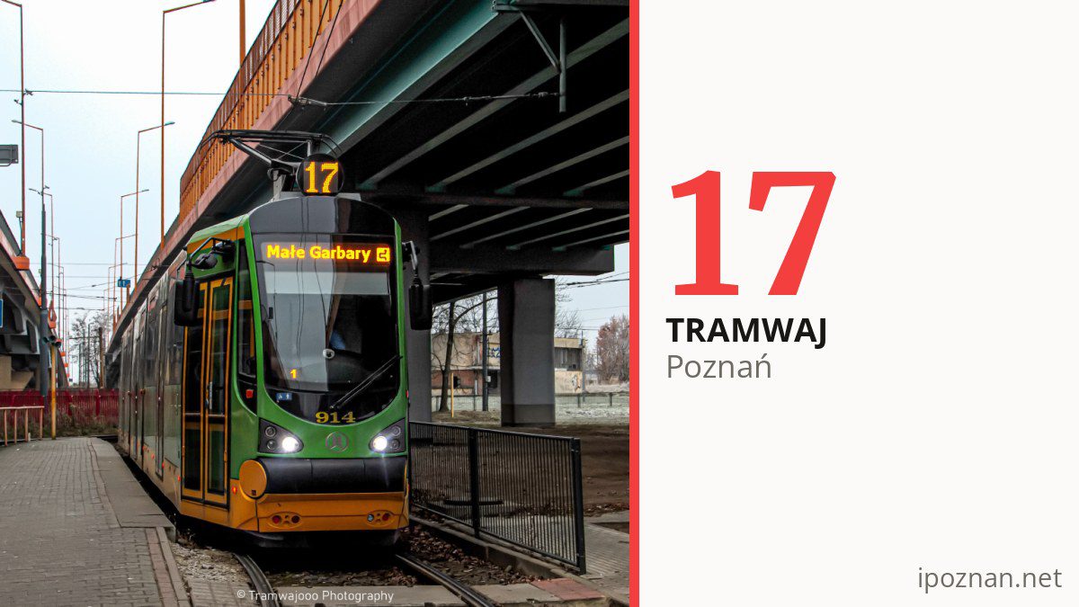 Tramwaj 17 w Poznaniu