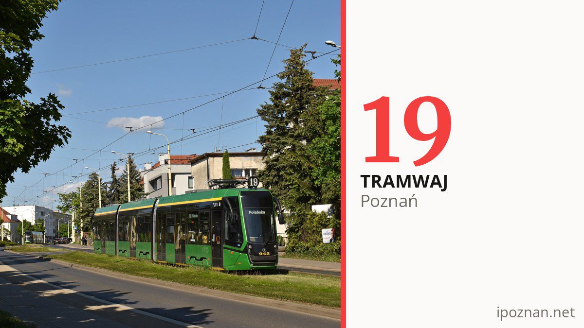 Tramwaj 19 w Poznaniu